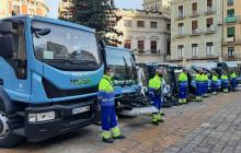 Presentació dels nous vehicles del servei de neteja viària