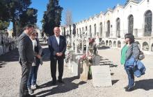 Inauguració placa en record a Cipriano Martos