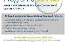 Cartell programa 30 PLUS