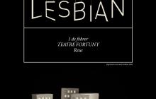 Cartell Miralls i Miratges Love of Lesbian al Teatre Fortuny de Reus