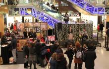 Imatge de l'espai de promoció del Vermut de Reus al centre Illa Carlemany d'Andorra