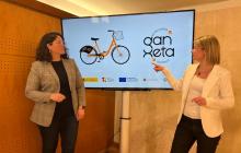 Roda de premsa de presentació del nom i la imatge de la Ganxeta, la bicicleta de Reus