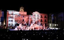 Imatge de l'espectacle inaugural de Reus Capital de la Cultura Catalana 2017